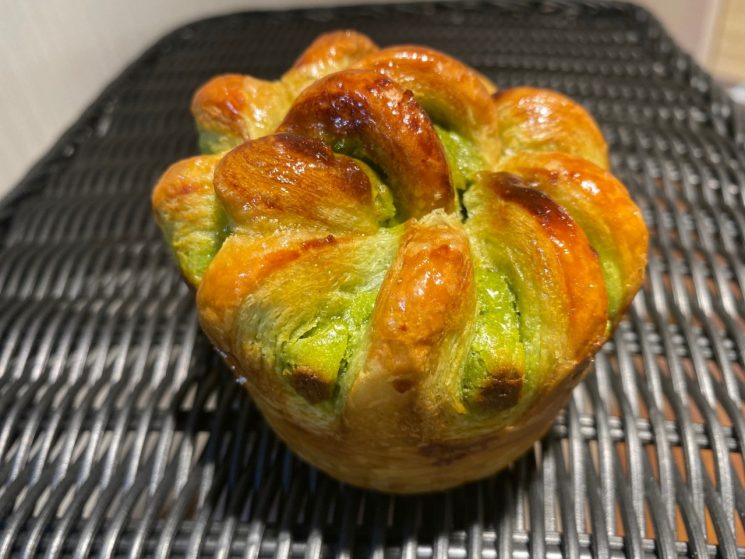西尾抹茶クリームのデニッシュ